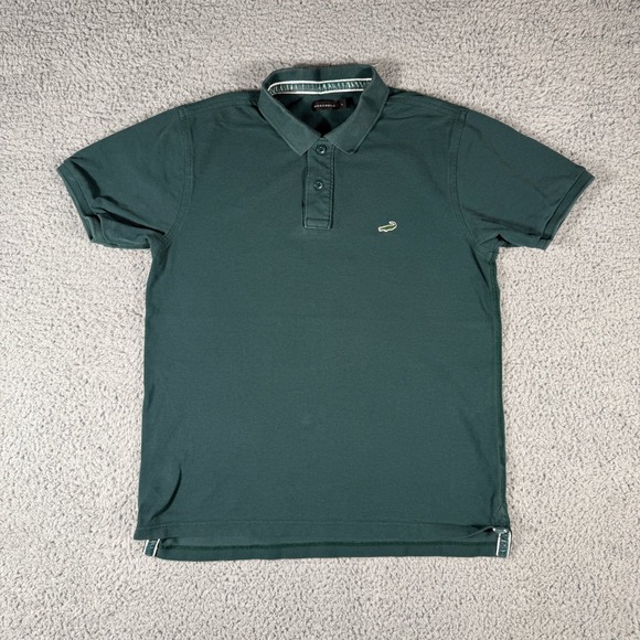 Crocodile Other - Crocodile Polo Shirt Men's Size Large Slim Fit Green Short Sleeve